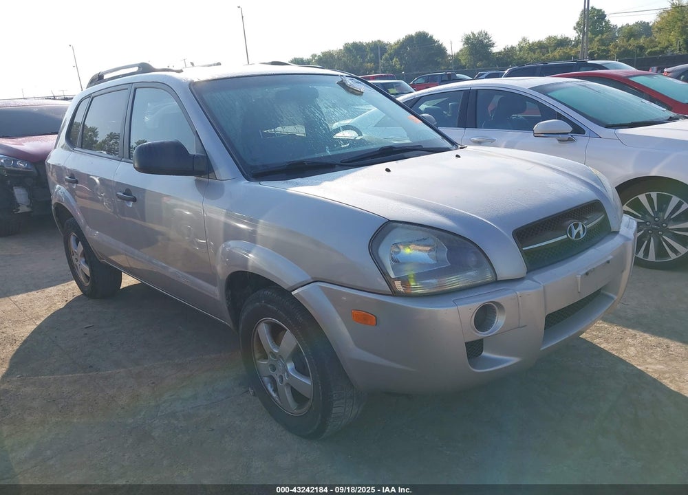 2005 HYUNDAI TUCSON GL VIN: KM8JM12B45U093016