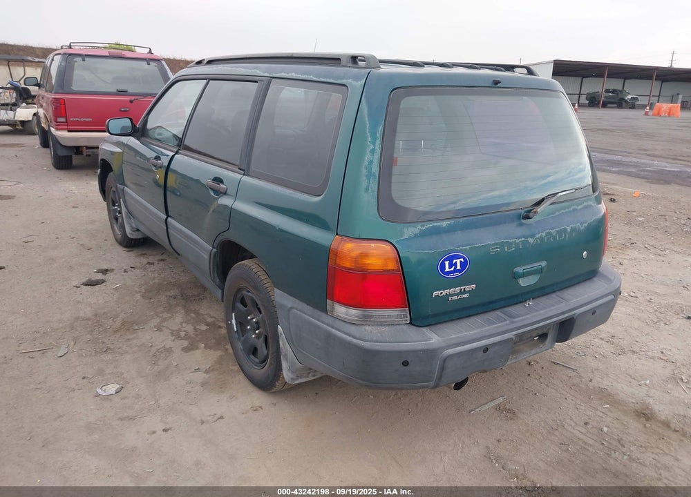 1998 SUBARU FORESTER L VIN: JF1SF635XWH757733