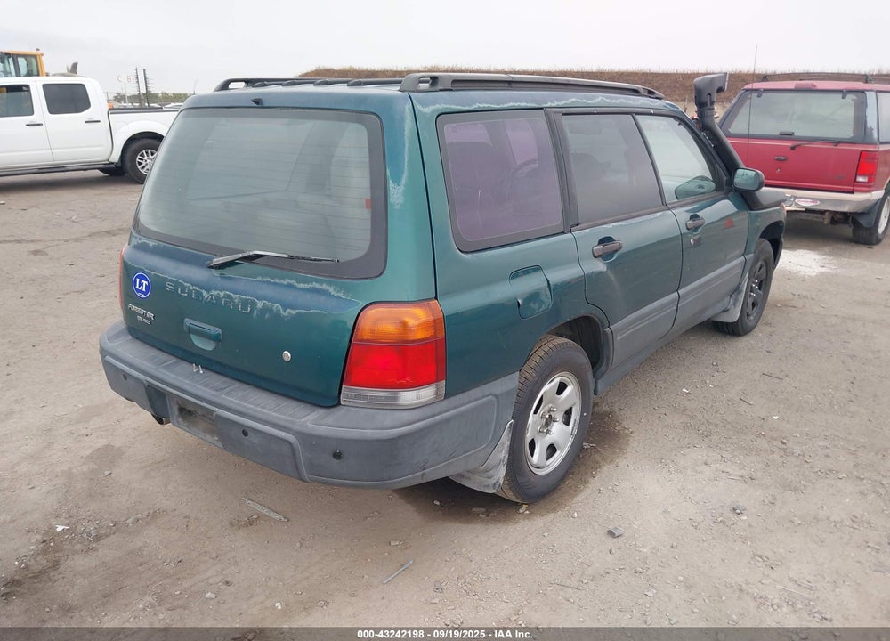 1998 SUBARU FORESTER L VIN: JF1SF635XWH757733