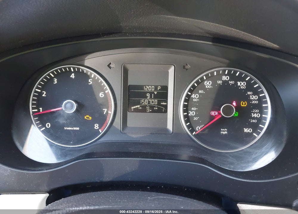 2012 VOLKSWAGEN JETTA VIN: 3VWDP7AJ2CM312851