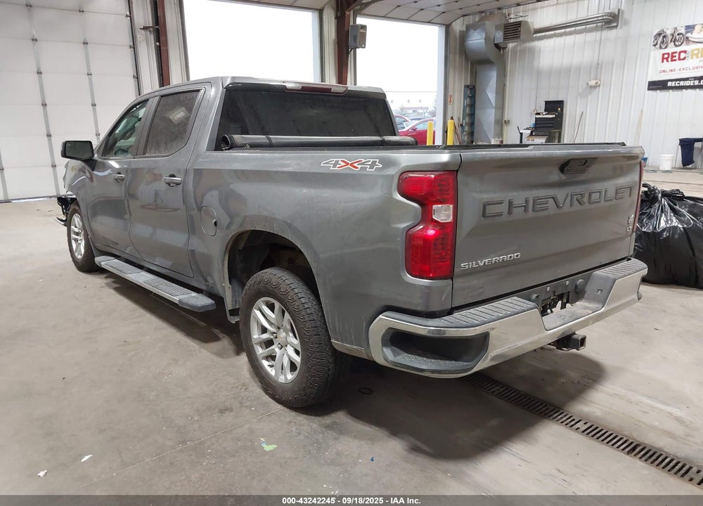 2021 CHEVROLET SILVERADO 1500 4WD SHORT BED LT VIN: 1GCUYDED8MZ345551