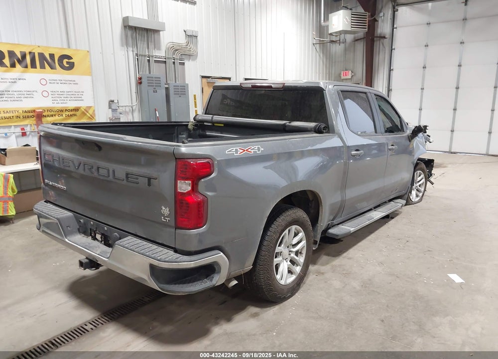 2021 CHEVROLET SILVERADO 1500 4WD SHORT BED LT VIN: 1GCUYDED8MZ345551