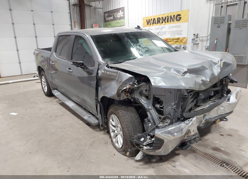 2021 CHEVROLET SILVERADO 1500 4WD SHORT BED LT VIN: 1GCUYDED8MZ345551