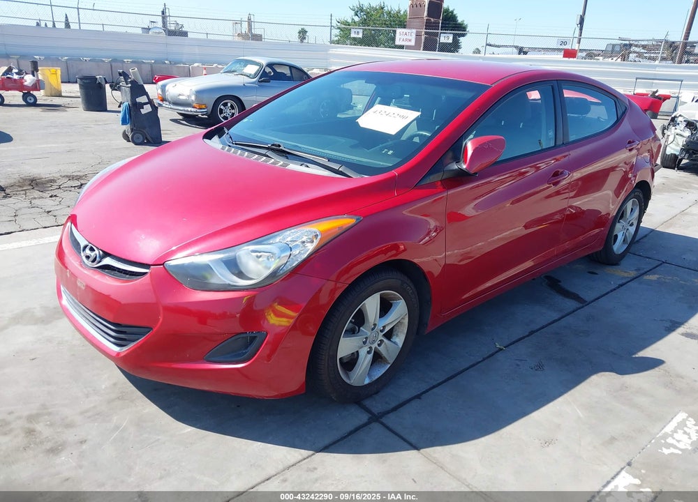 2013 HYUNDAI ELANTRA VIN: KMHDH4AE9DU011343