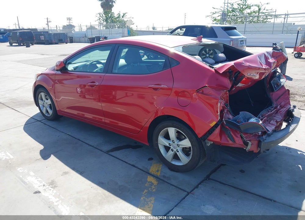 2013 HYUNDAI ELANTRA VIN: KMHDH4AE9DU011343