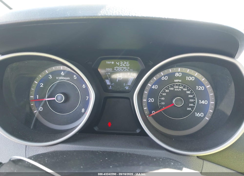 2013 HYUNDAI ELANTRA VIN: KMHDH4AE9DU011343