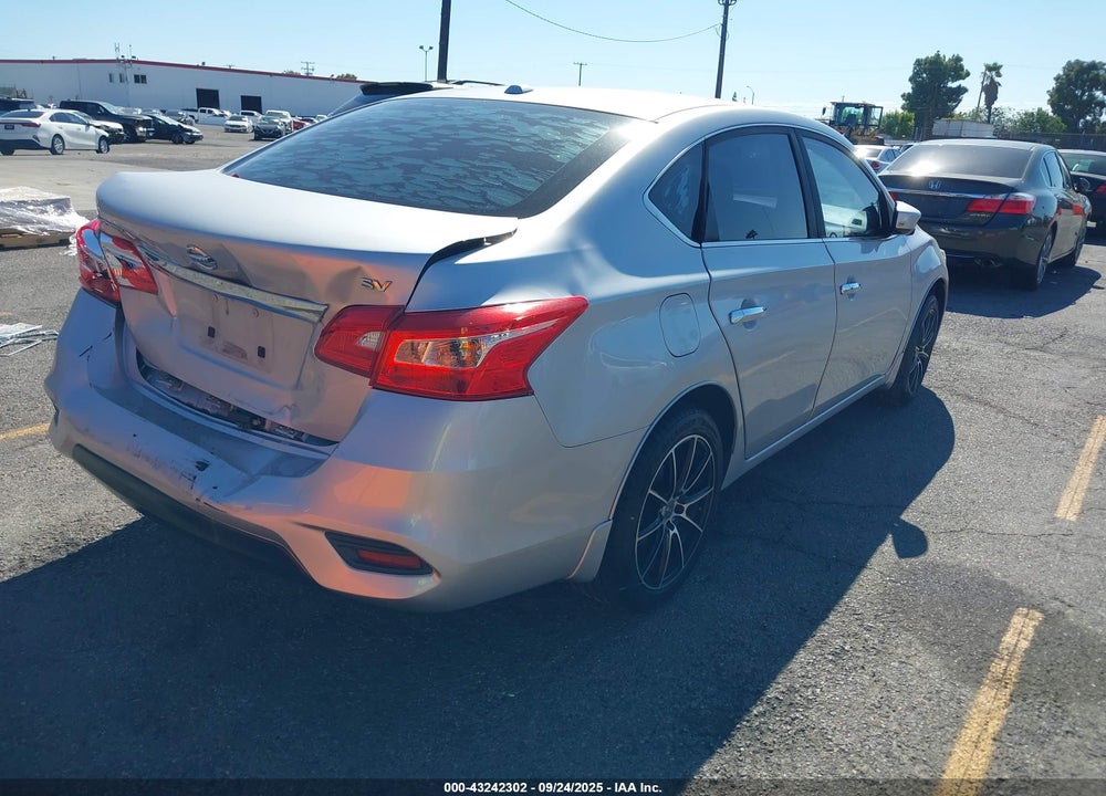 2016 NISSAN SENTRA SV VIN: 3N1AB7AP1GY289721