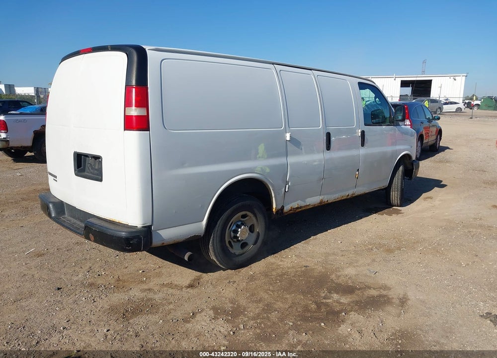 2012 CHEVROLET EXPRESS 3500 WORK VAN VIN: 1GCZGTCAXC1180840