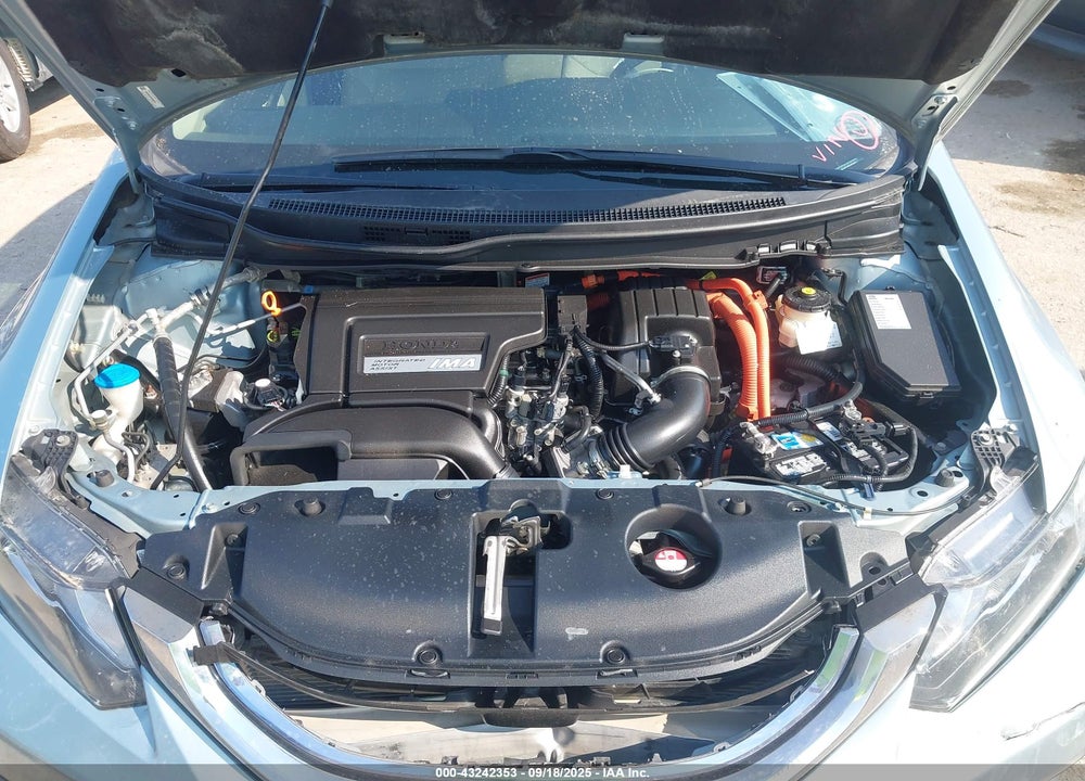 2013 HONDA CIVIC HYBRID VIN: 19XFB4F23DE000513