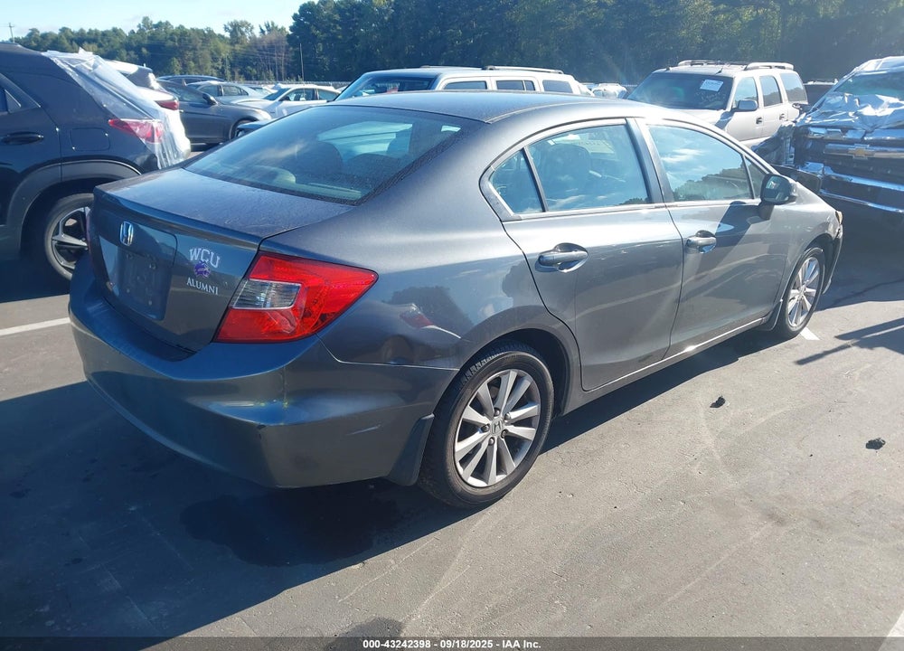2012 HONDA CIVIC VIN: 2HGFB2F92CH310125