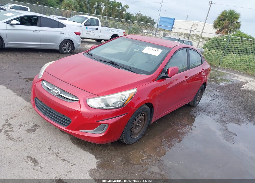 2016 HYUNDAI ACCENT VIN: KMHCT4AE5GU012066