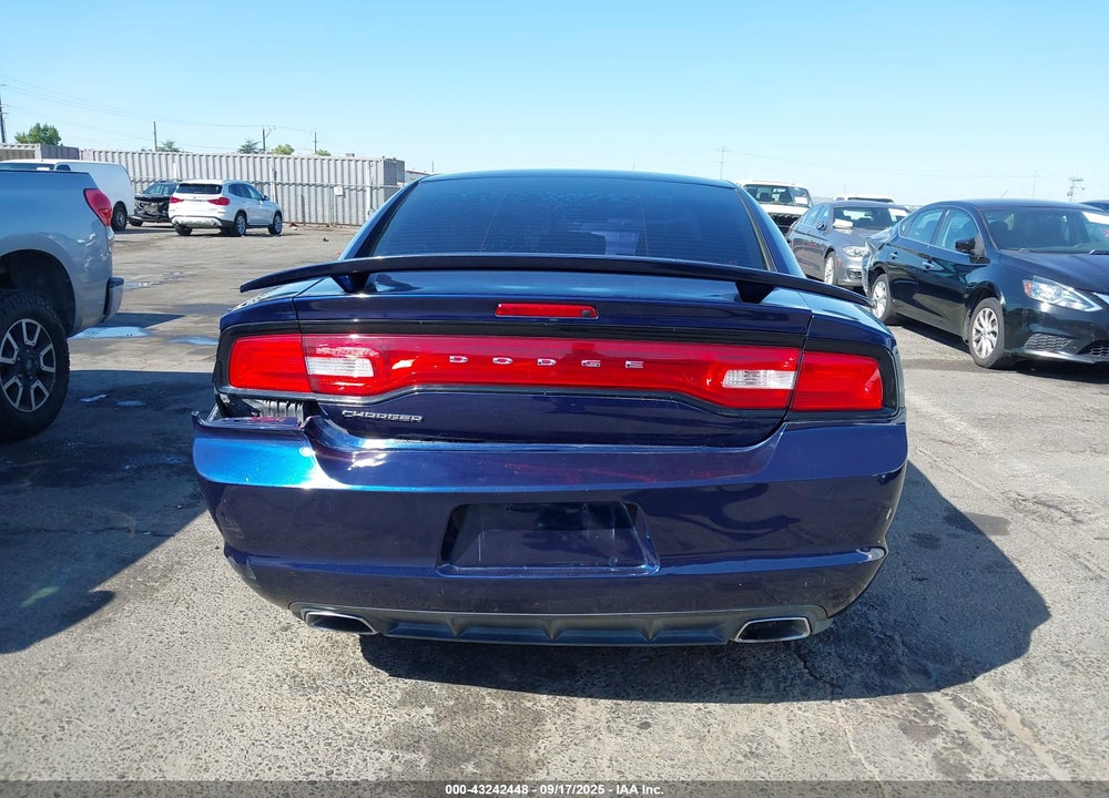 2013 DODGE CHARGER VIN: 2C3CDXBGXDH622681