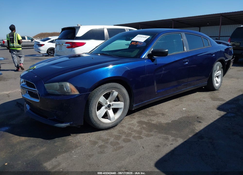 2013 DODGE CHARGER VIN: 2C3CDXBGXDH622681