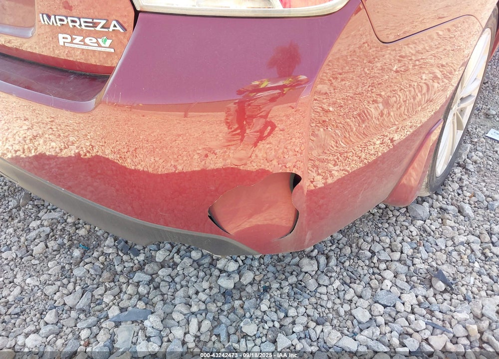 2016 SUBARU IMPREZA VIN: JF1GJAK64GH019302
