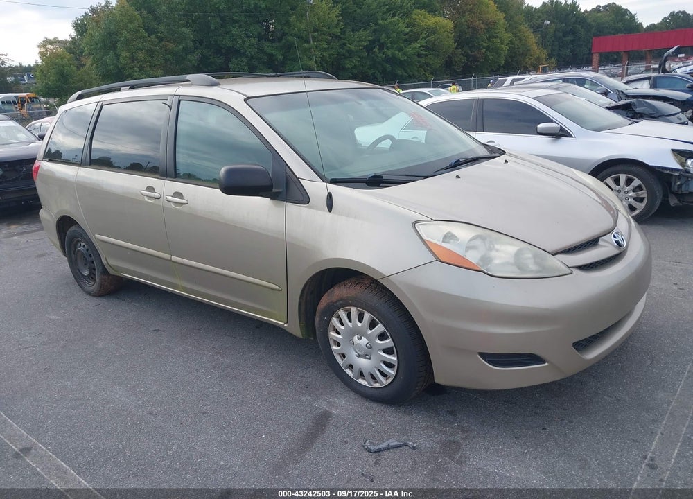 2007 TOYOTA SIENNA LE VIN: 5TDZK23C47S089713