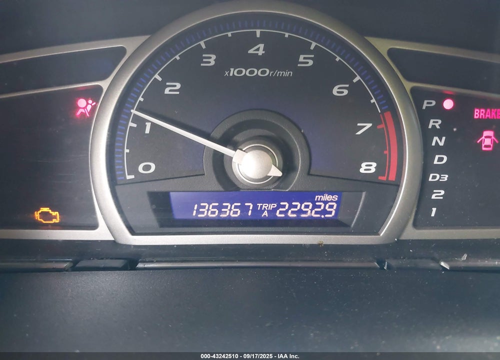 2010 HONDA CIVIC VP VIN: 19XFA1F37AE036145