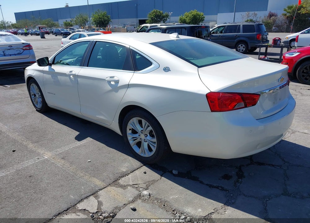 2014 CHEVROLET IMPALA VIN: 1G1125S34EU120847