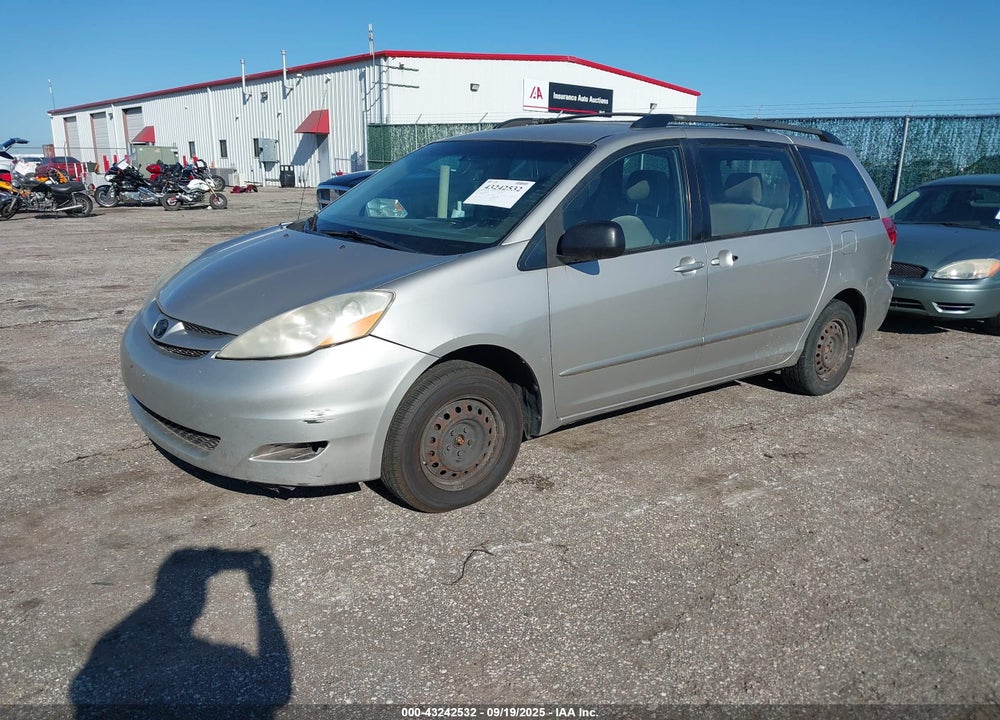 2007 TOYOTA SIENNA CE VIN: 5TDZK23C17S025242