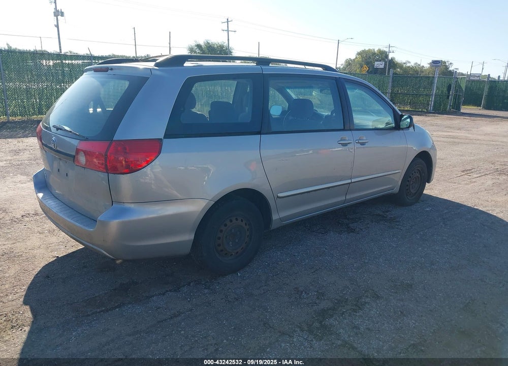 2007 TOYOTA SIENNA CE VIN: 5TDZK23C17S025242
