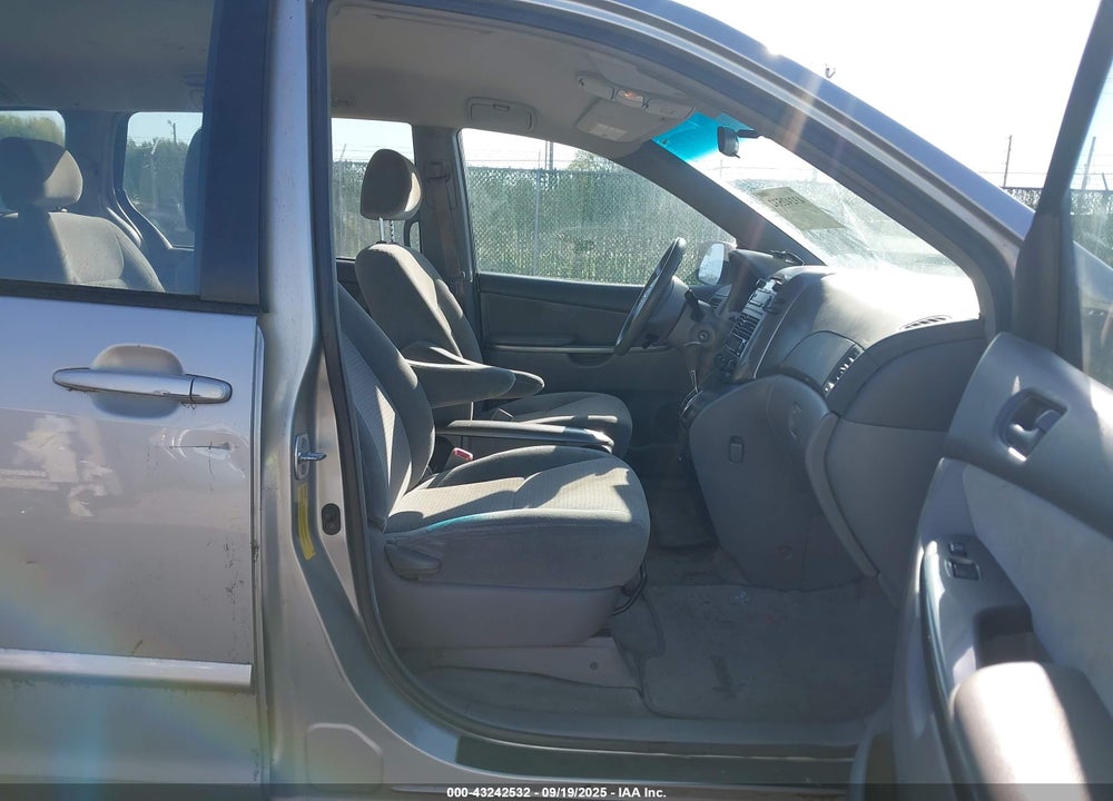 2007 TOYOTA SIENNA CE VIN: 5TDZK23C17S025242