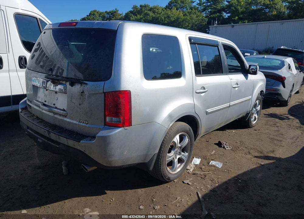 2012 HONDA PILOT VIN: 5FNYF4H49CB012783
