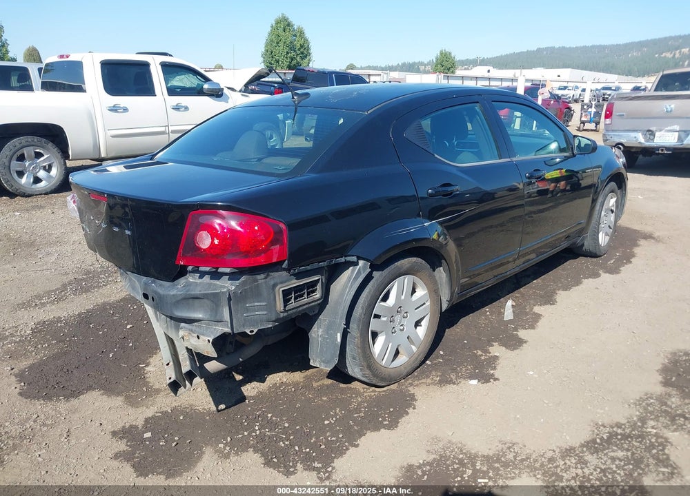 2014 DODGE AVENGER VIN: 1C3CDZAB1EN195577