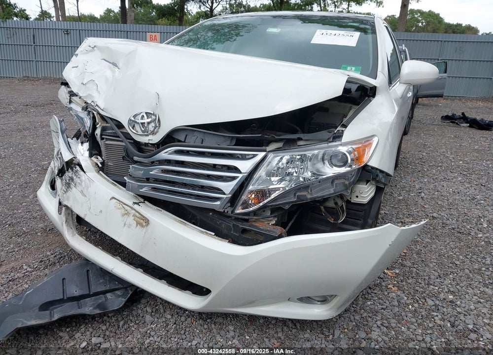 2012 TOYOTA VENZA VIN: 4T3BK3BBXCU070396