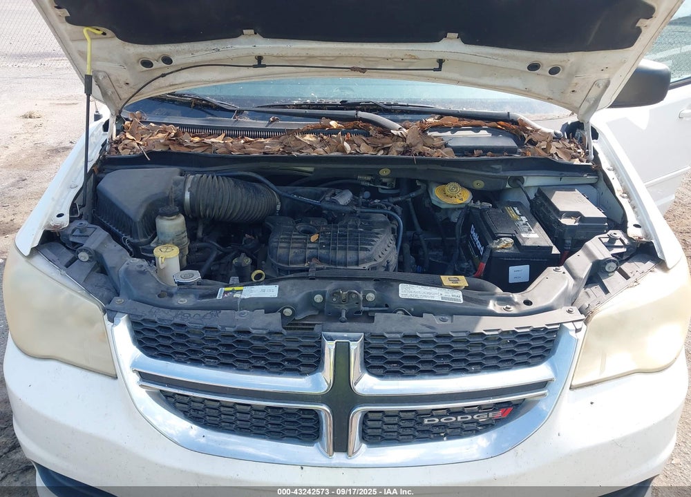 2013 DODGE GRAND CARAVAN SE VIN: 2C4RDGBG5DR762542