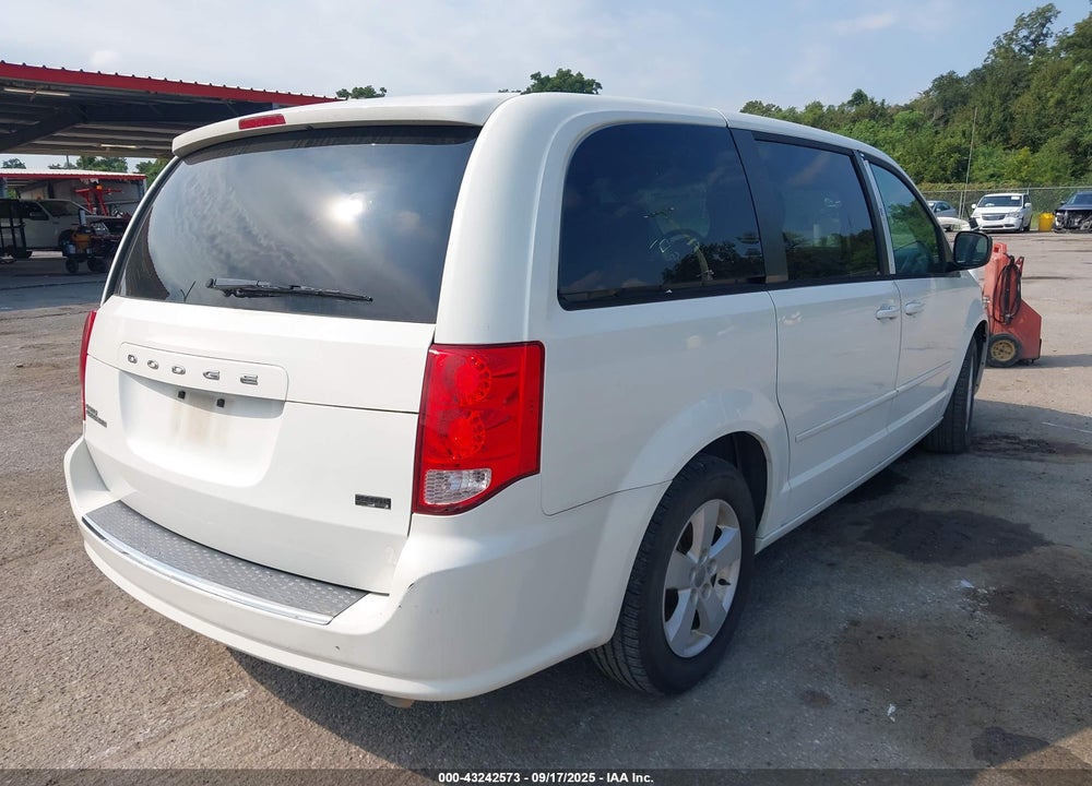 2013 DODGE GRAND CARAVAN SE VIN: 2C4RDGBG5DR762542