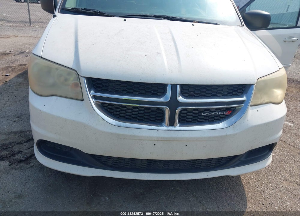 2013 DODGE GRAND CARAVAN SE VIN: 2C4RDGBG5DR762542