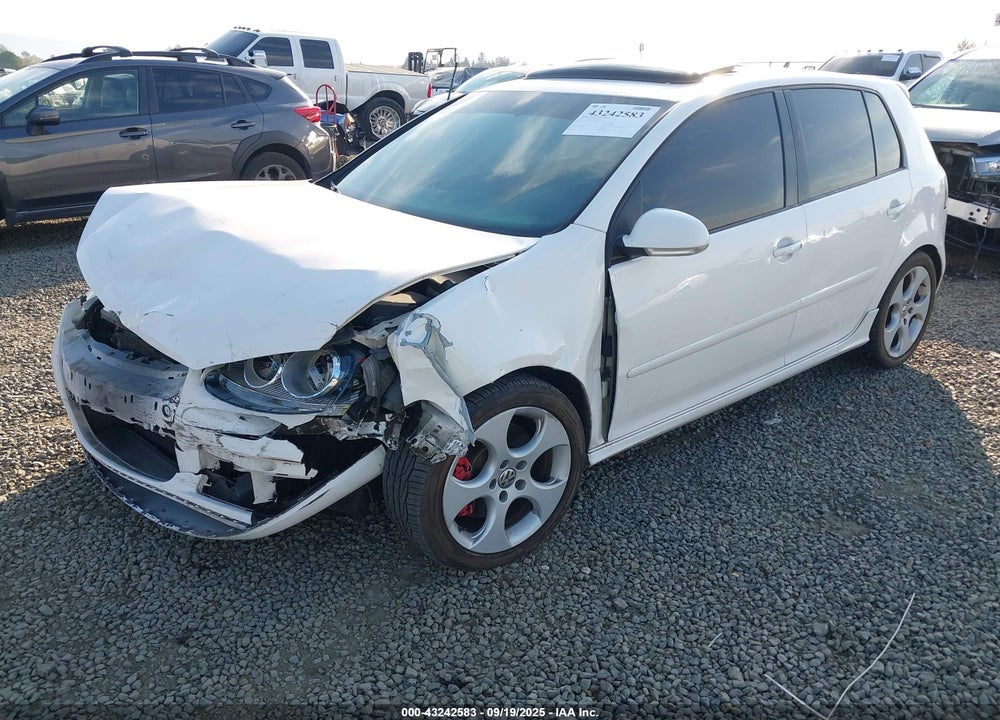 2008 VOLKSWAGEN GTI 4-DOOR VIN: WVWHV71K58W293609
