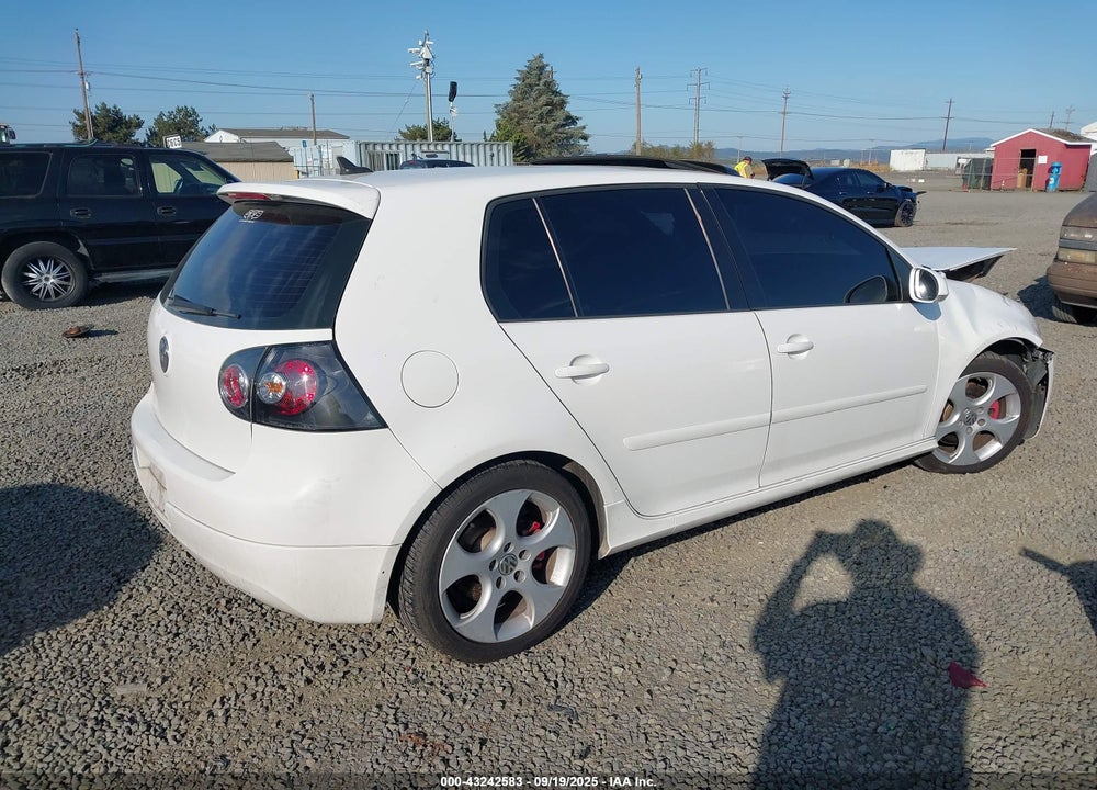 2008 VOLKSWAGEN GTI 4-DOOR VIN: WVWHV71K58W293609