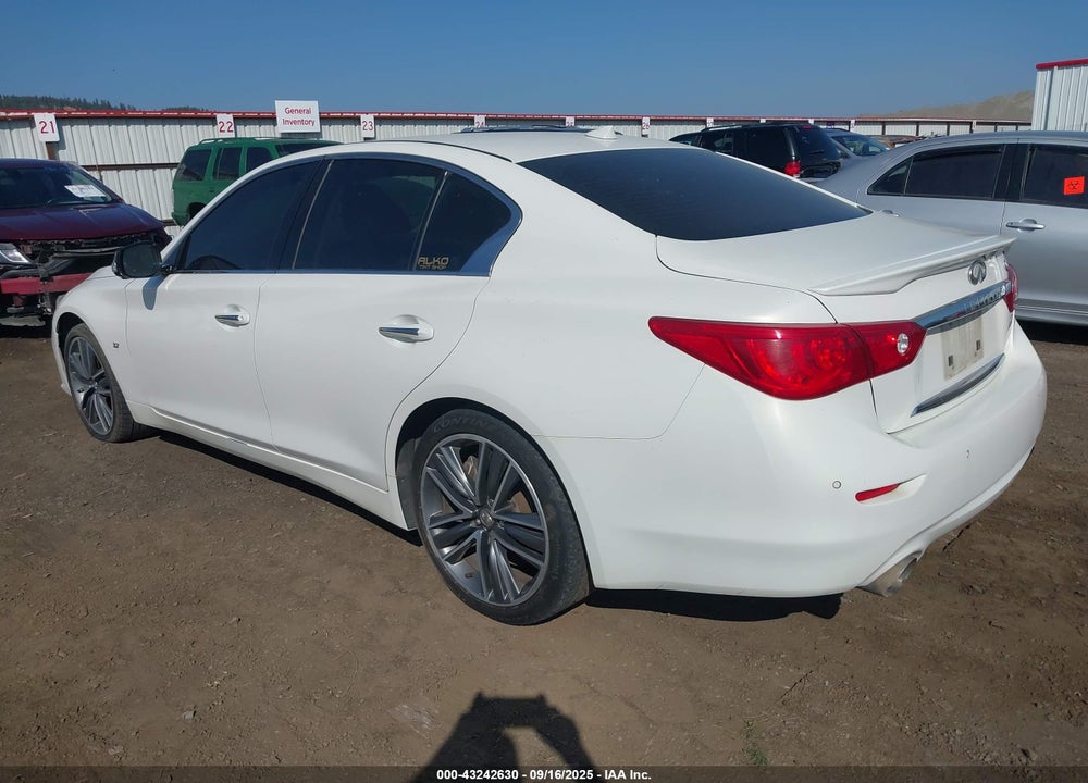 2014 INFINITI Q50 VIN: JN1BV7AR9EM696201