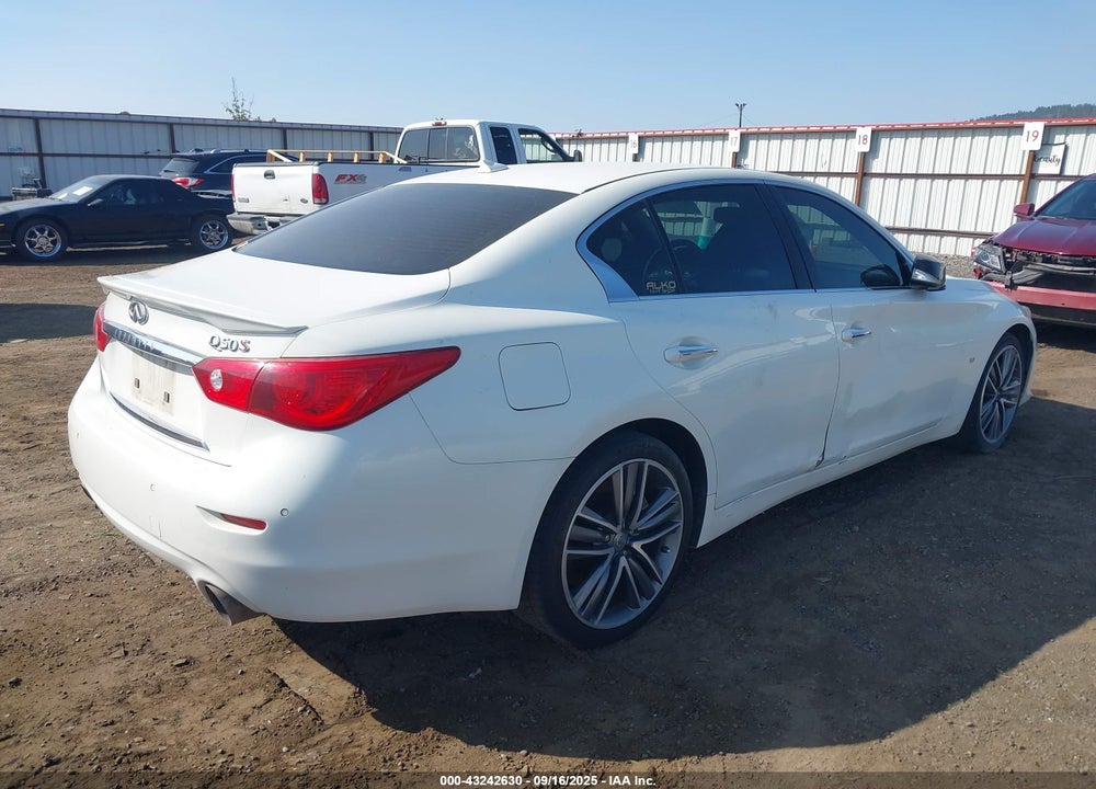 2014 INFINITI Q50 VIN: JN1BV7AR9EM696201