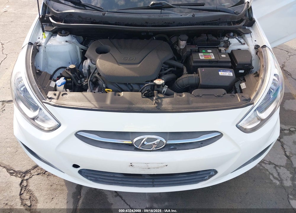 2017 HYUNDAI ACCENT SE VIN: KMHCT4AE4HU286361