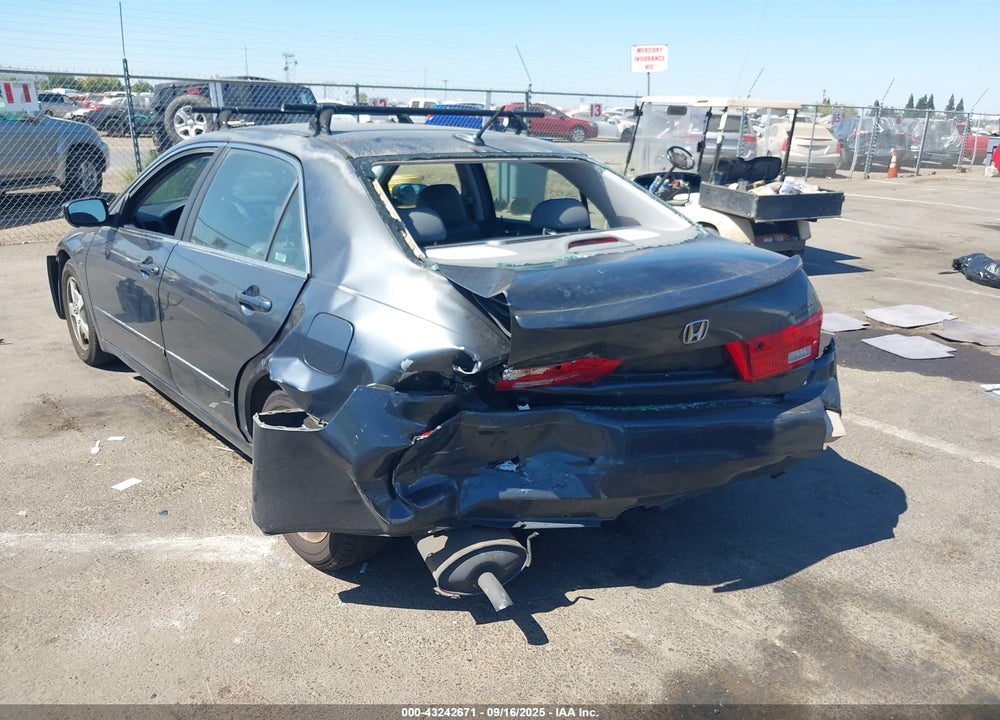 2005 HONDA ACCORD HYBRID IMA VIN: JHMCN36555C014953