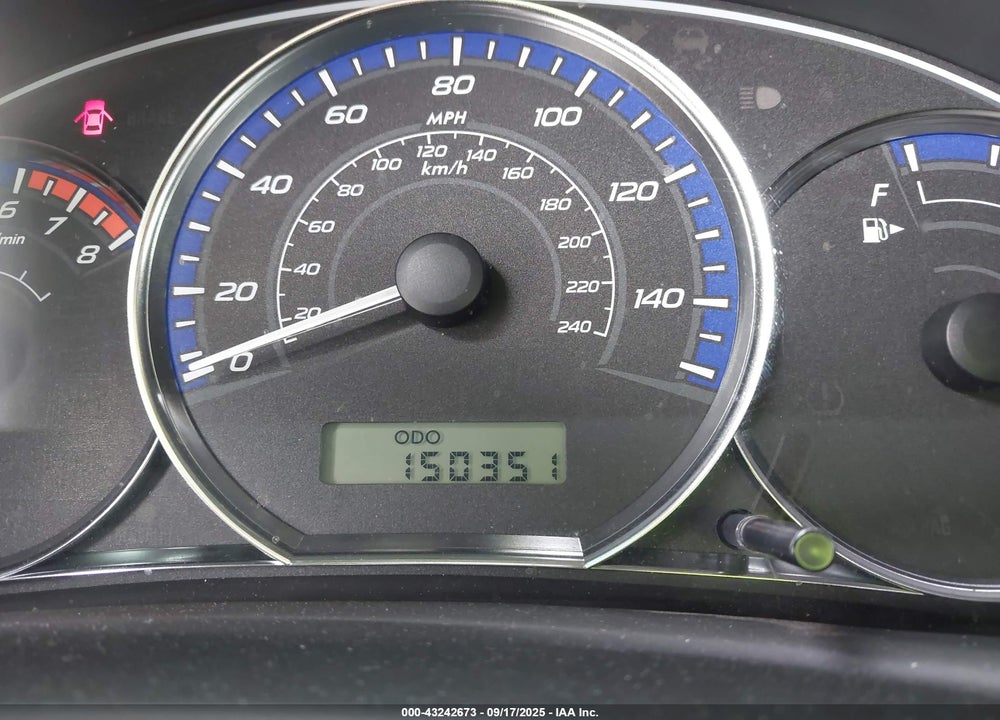 2010 SUBARU FORESTER 2.5X VIN: JF2SH6AC1AH729626