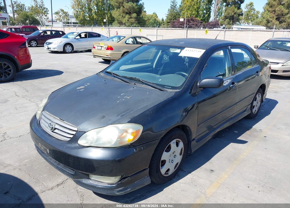 2004 TOYOTA COROLLA S VIN: 1NXBR32EX4Z314077