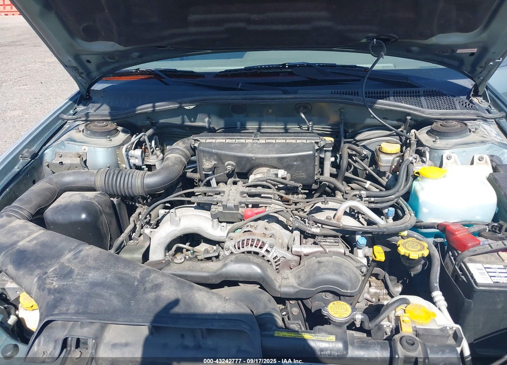 2001 SUBARU OUTBACK VIN: 4S3BH675516627023