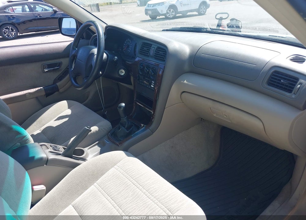 2001 SUBARU OUTBACK VIN: 4S3BH675516627023