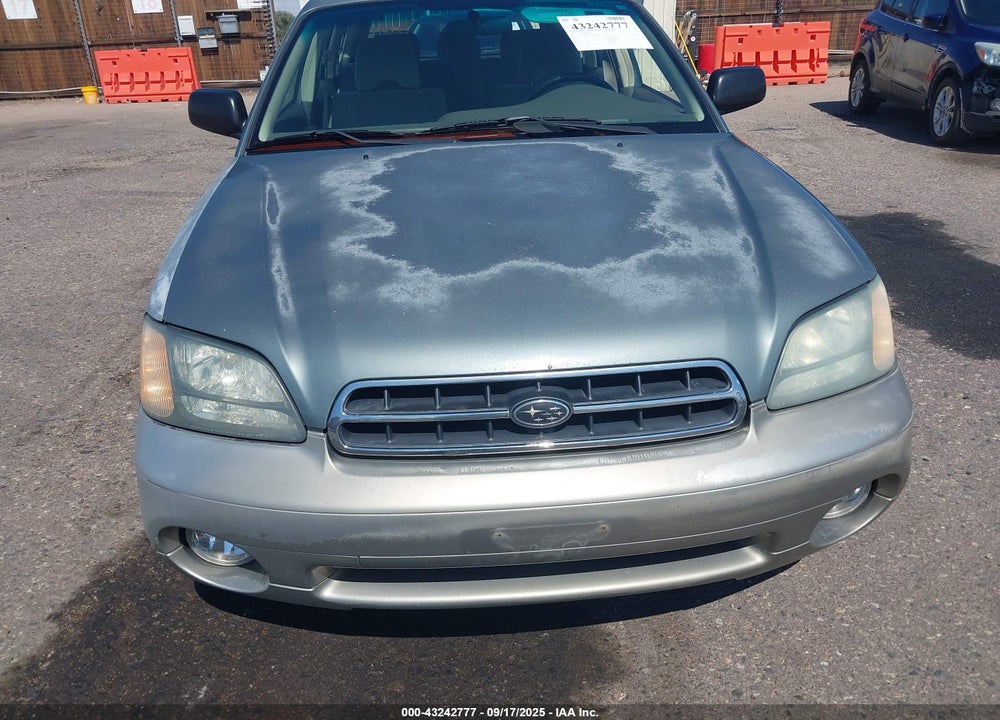 2001 SUBARU OUTBACK VIN: 4S3BH675516627023