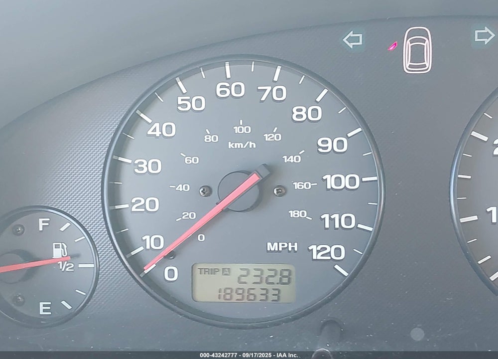 2001 SUBARU OUTBACK VIN: 4S3BH675516627023