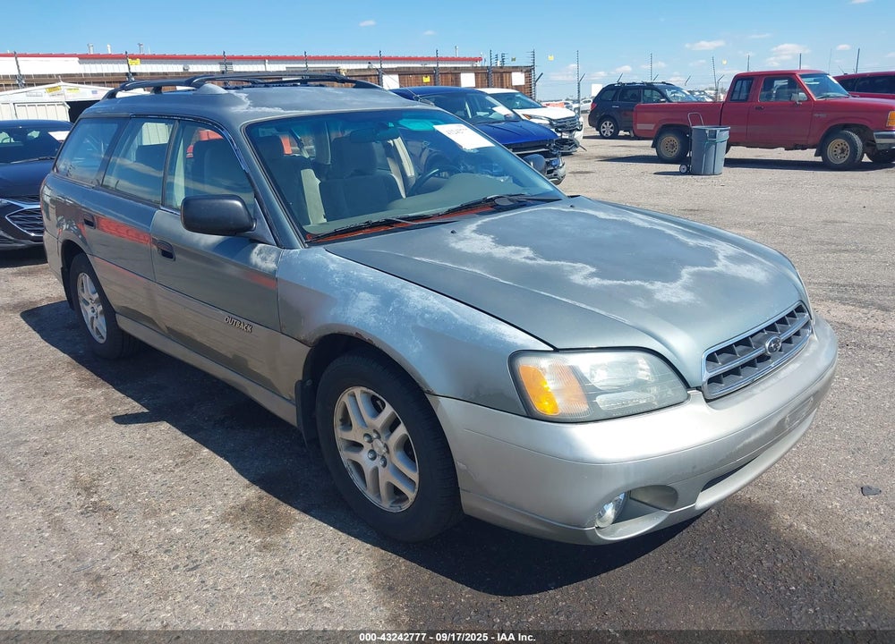 2001 SUBARU OUTBACK VIN: 4S3BH675516627023