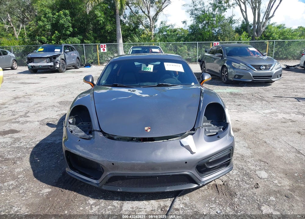2014 PORSCHE CAYMAN S VIN: WP0AB2A83EK193657