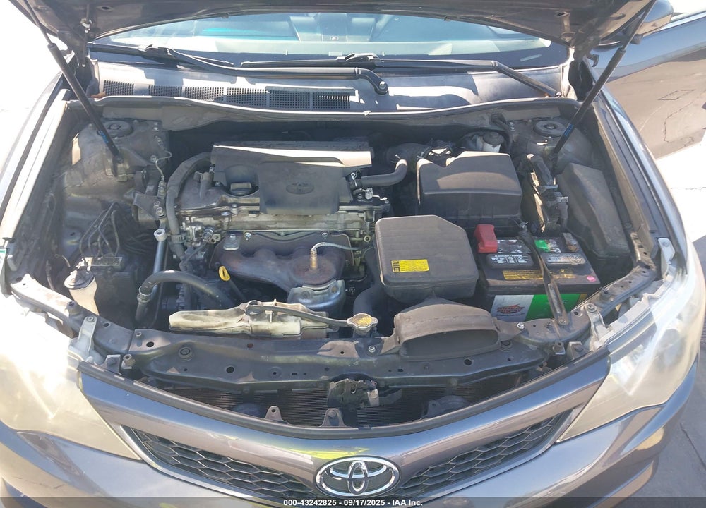 2012 TOYOTA CAMRY SE VIN: 4T1BF1FK6CU093654
