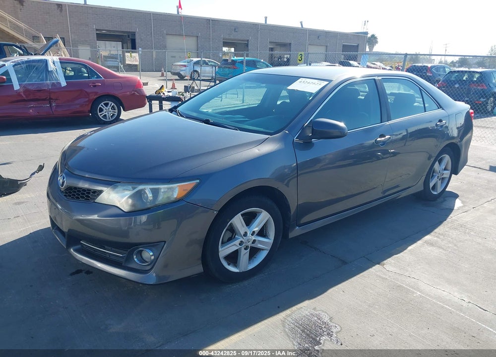 2012 TOYOTA CAMRY SE VIN: 4T1BF1FK6CU093654
