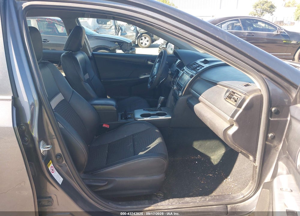 2012 TOYOTA CAMRY SE VIN: 4T1BF1FK6CU093654