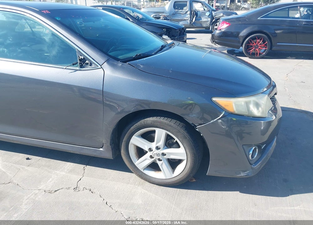 2012 TOYOTA CAMRY SE VIN: 4T1BF1FK6CU093654