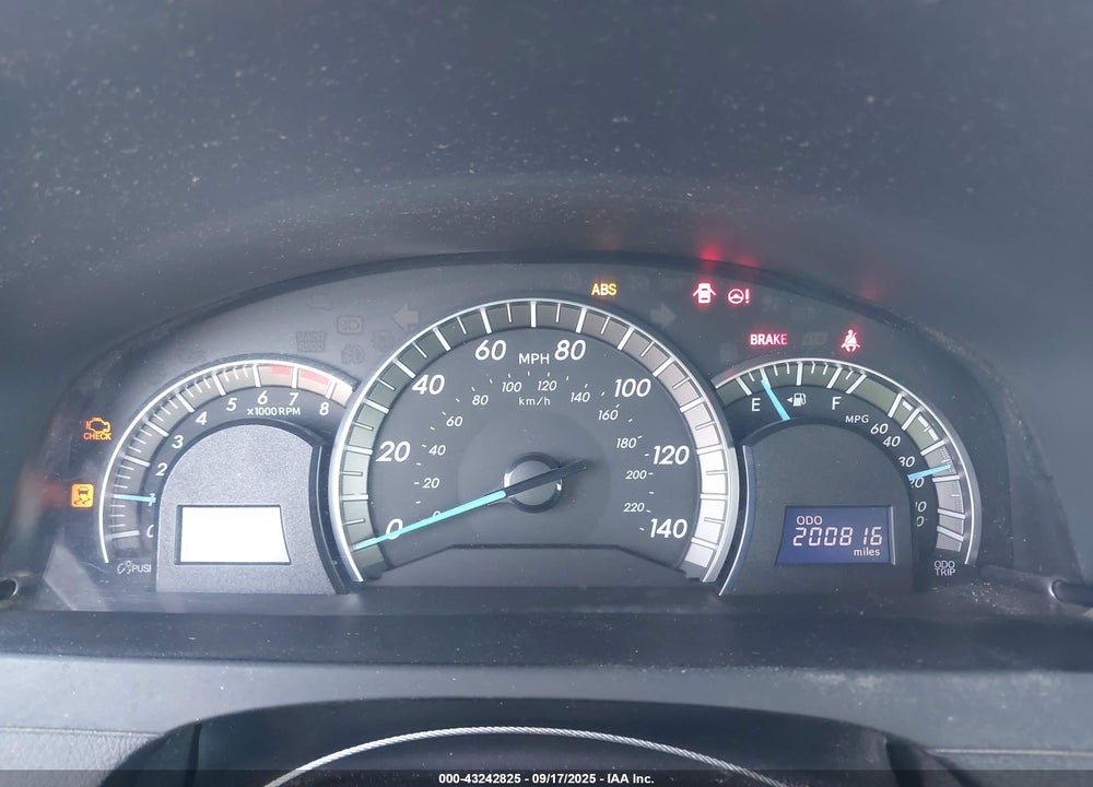 2012 TOYOTA CAMRY SE VIN: 4T1BF1FK6CU093654