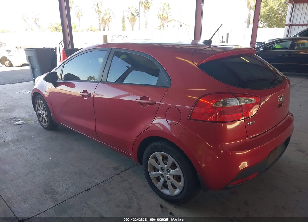 2013 KIA RIO VIN: KNADM5A35D6226756